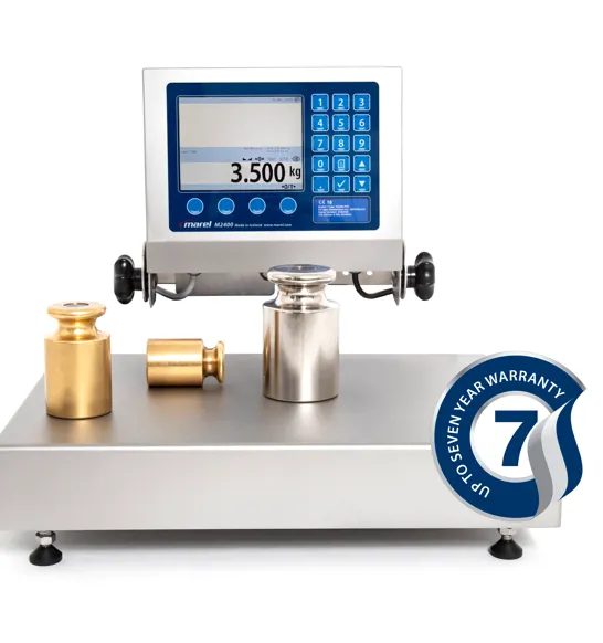 Advanced bench scale M2400 - Weighing and grading in fish processing
