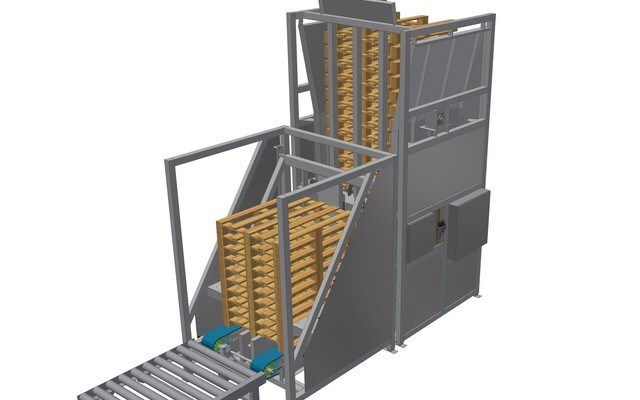 Fish Collection Lifter Stack Machine Fish grader, weighing and batching - Sustainable aquaculture processing