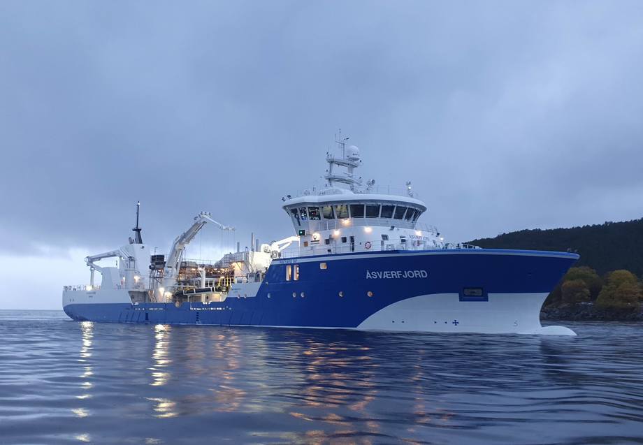 Brønnbåten Åsværfjord levert til Frøy