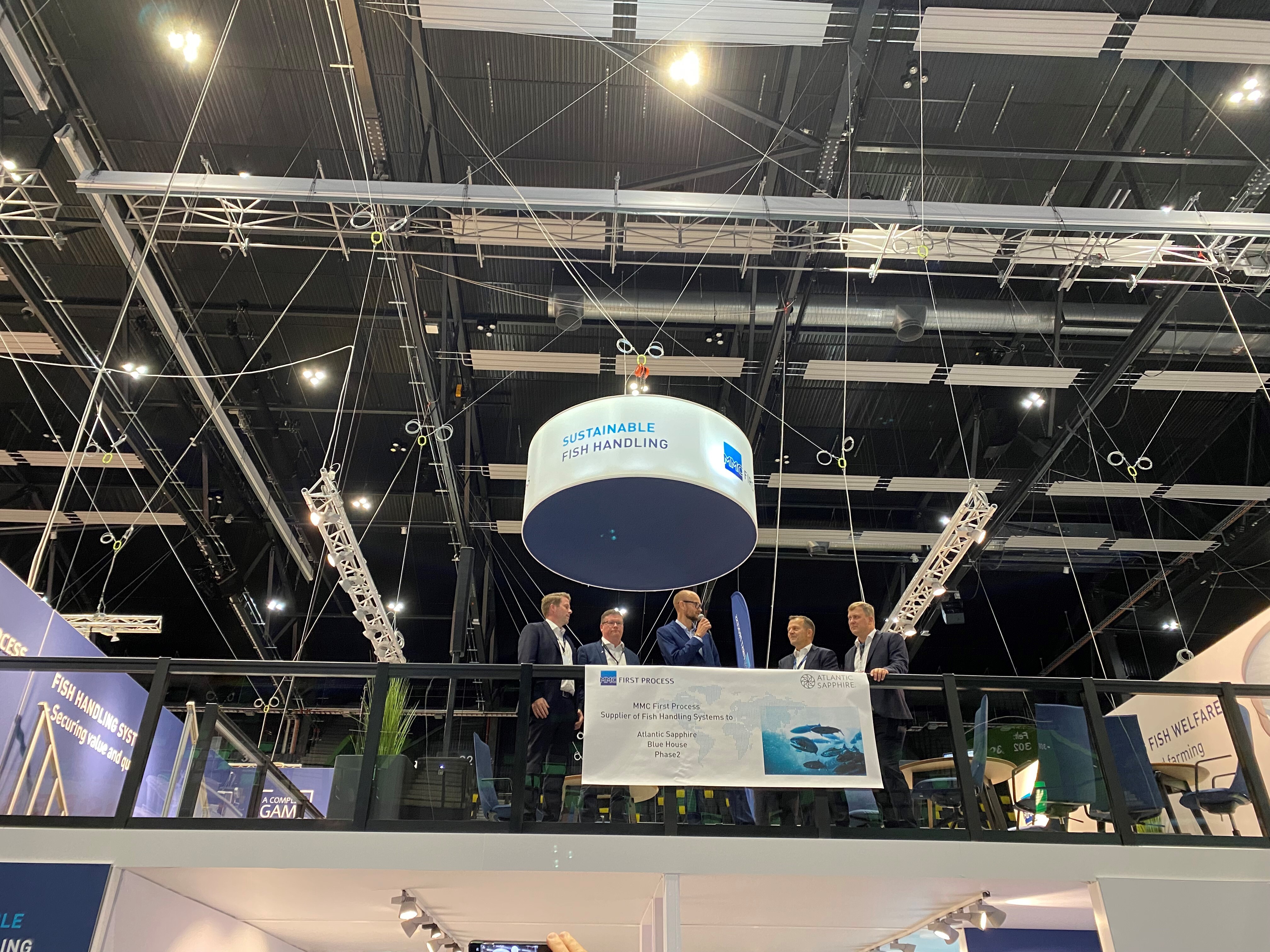 MMC First Process valgt som leverandør av system for fiskehåndtering til Atlantic Sapphire
