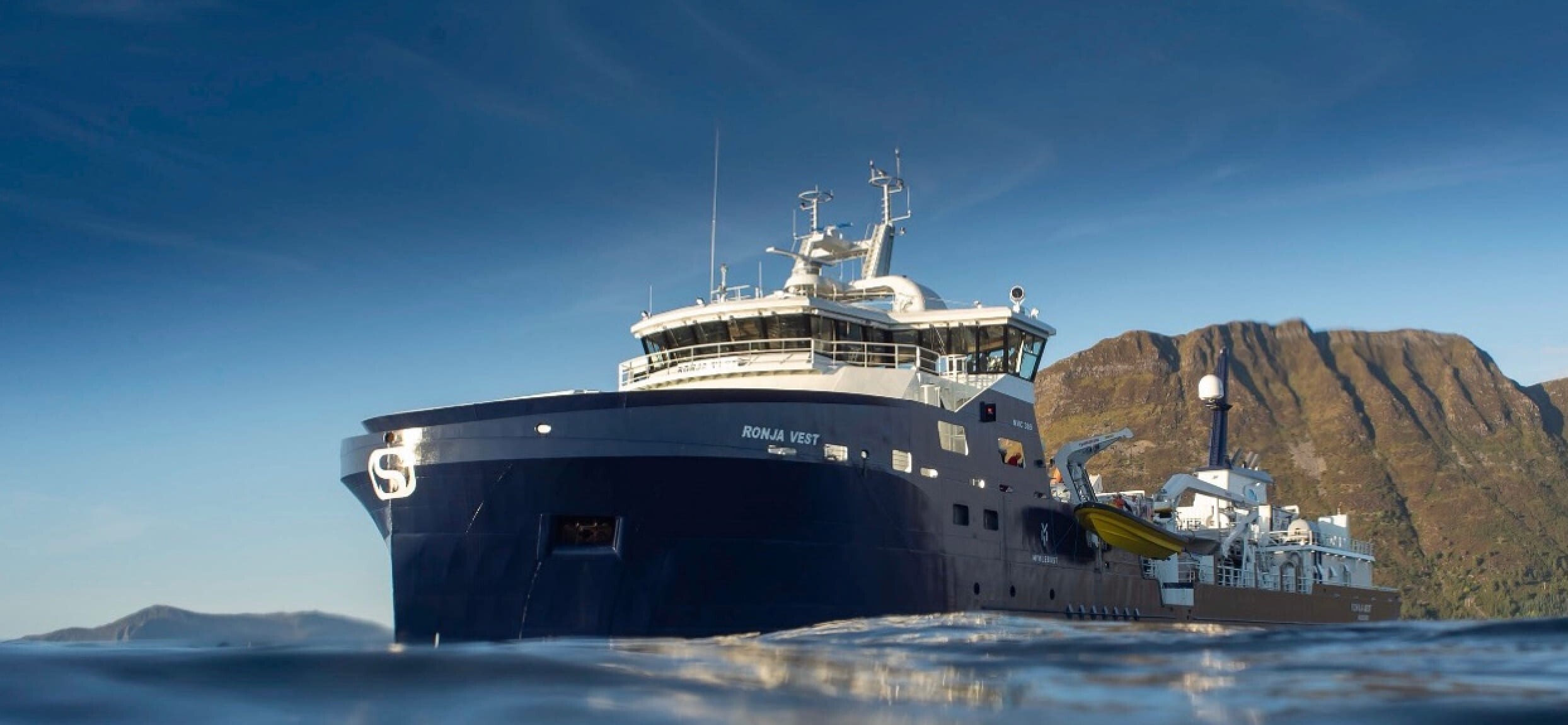 El barco pozo más nuevo de Sølvtrans, 