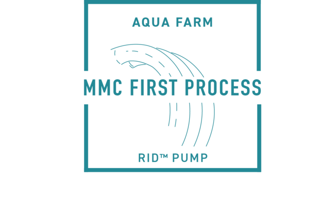 Aqua Farm Rid Pump system securing the biomas