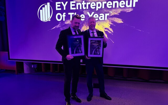 Grundere i MMC FIRST PROCESS vinner av EY Entrepreneur of the Year