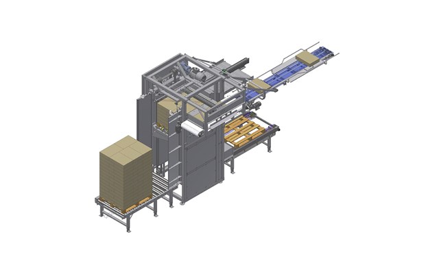 BOX-FLOW  PALLETIZING