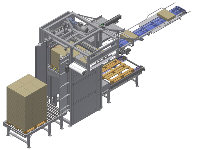 BOX-FLOW  PALLETIZING